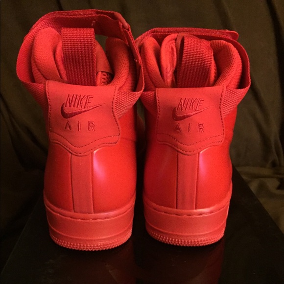 Nike Air Force 1 Foamposite Cup NA University Red - Picture 4 of 4